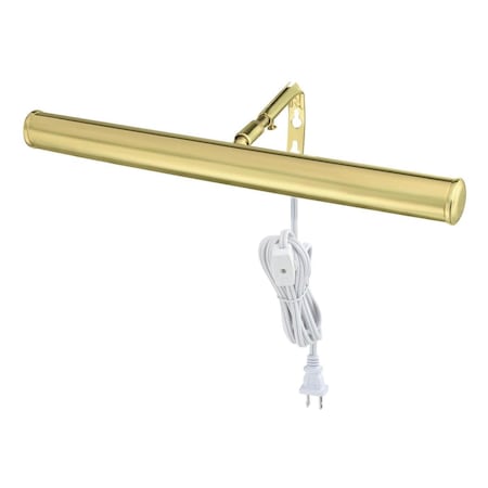 Westinghouse -Light Picture Slimline Adjustbl 15W T6 Bulb 14Inches Polished Brs Fnsh 7505100